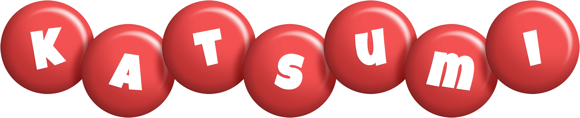 Katsumi candy-red logo
