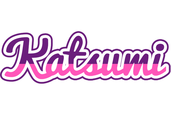 Katsumi cheerful logo