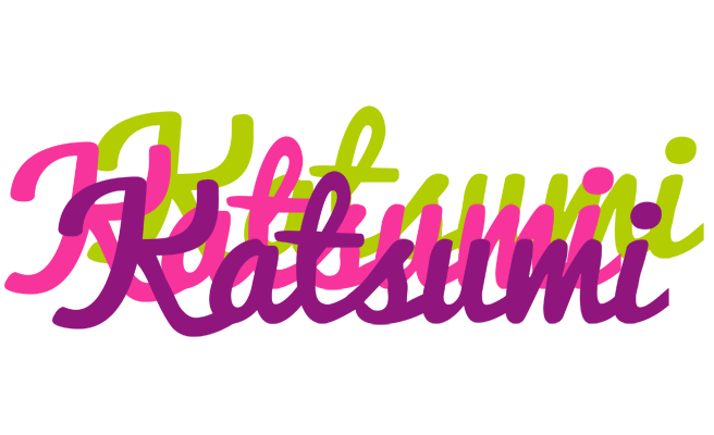 Katsumi flowers logo