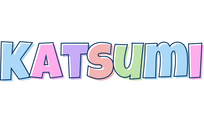 Katsumi pastel logo