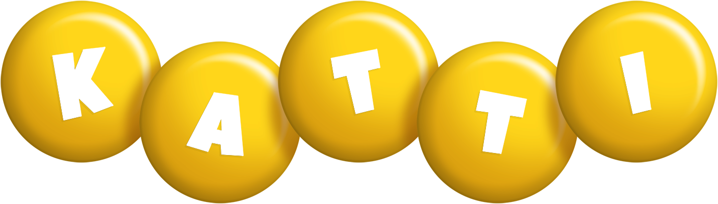 Katti candy-yellow logo
