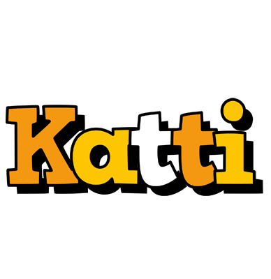 Katti cartoon logo