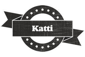 Katti grunge logo