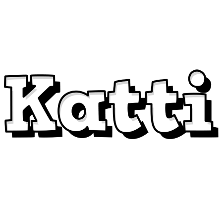 Katti snowing logo