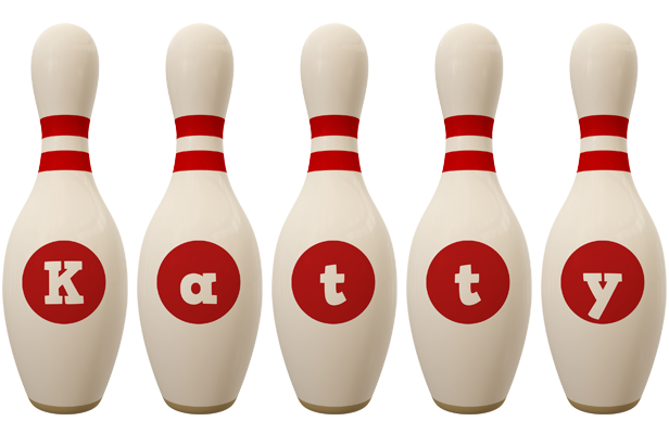Katty bowling-pin logo