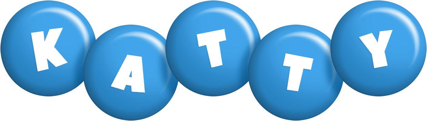 Katty candy-blue logo