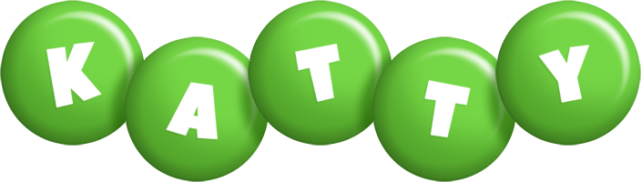 Katty candy-green logo