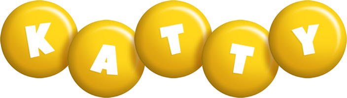 Katty candy-yellow logo