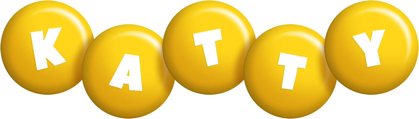 Katty candy-yellow logo