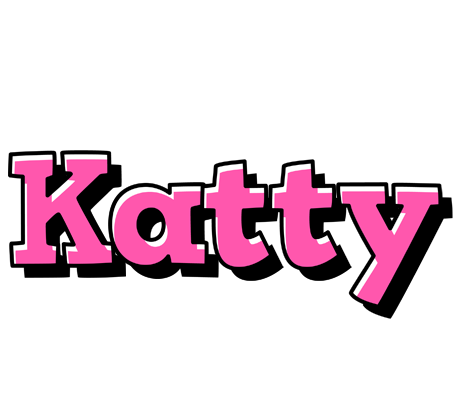 Katty girlish logo