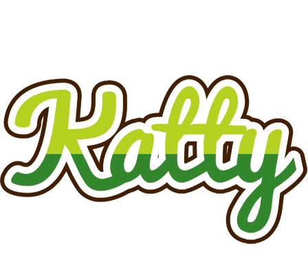 Katty golfing logo