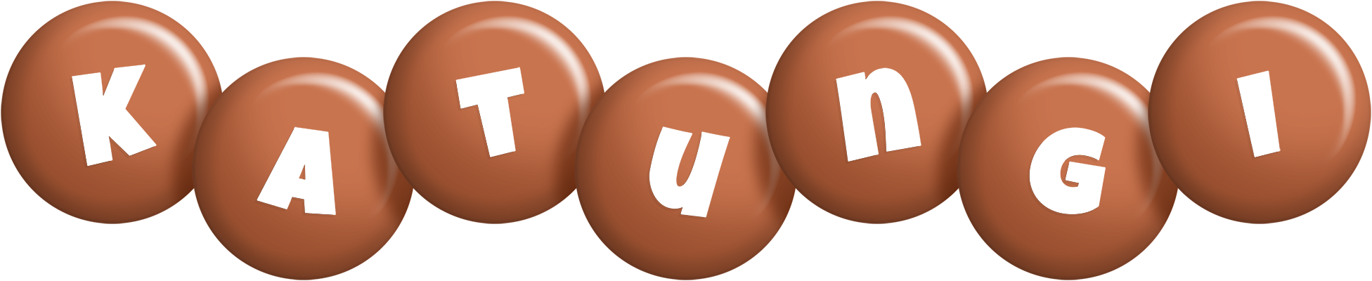 Katungi candy-brown logo
