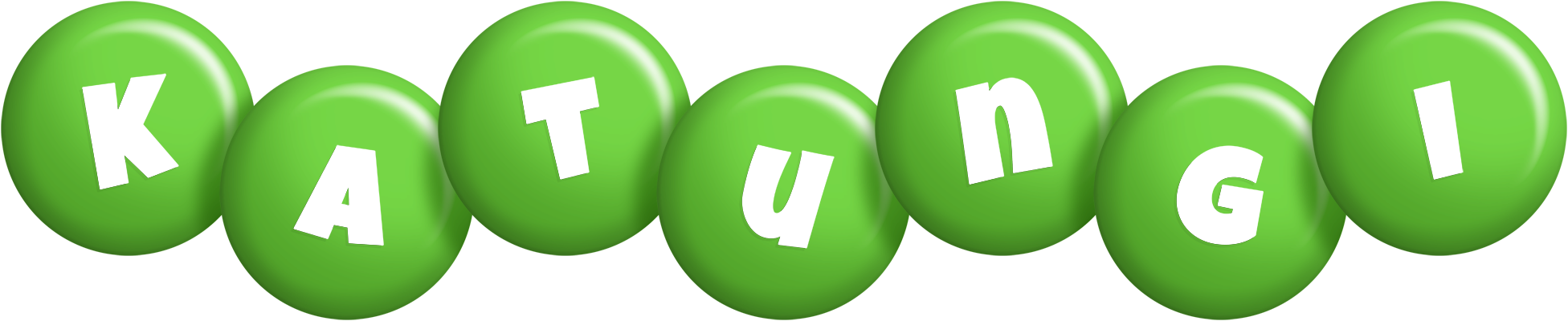 Katungi candy-green logo