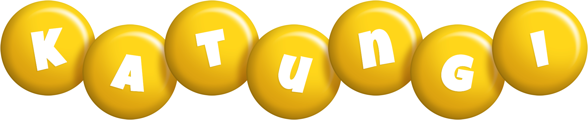 Katungi candy-yellow logo