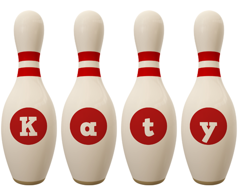 Katy bowling-pin logo