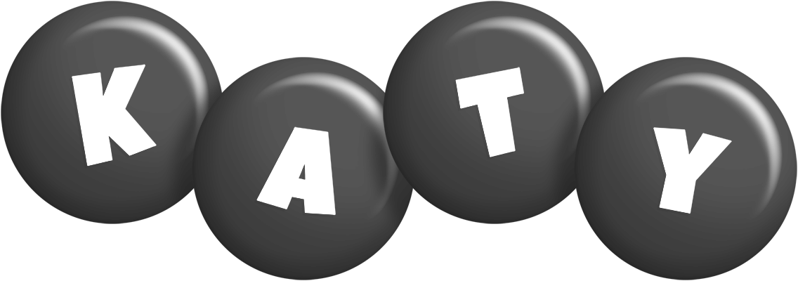 Katy candy-black logo