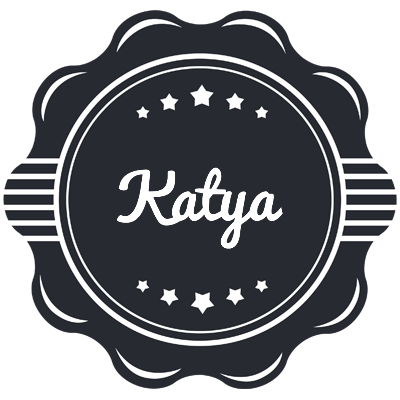 Katya badge logo
