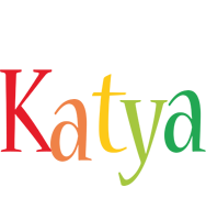 Katya birthday logo