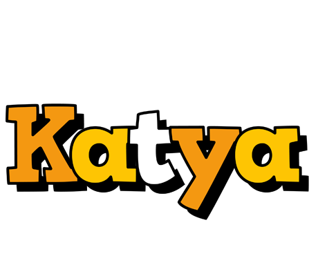 Katya cartoon logo