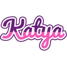 Katya cheerful logo