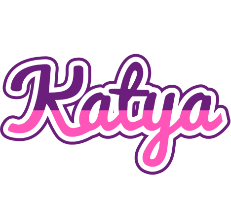 Katya cheerful logo