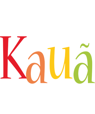 Kauã birthday logo