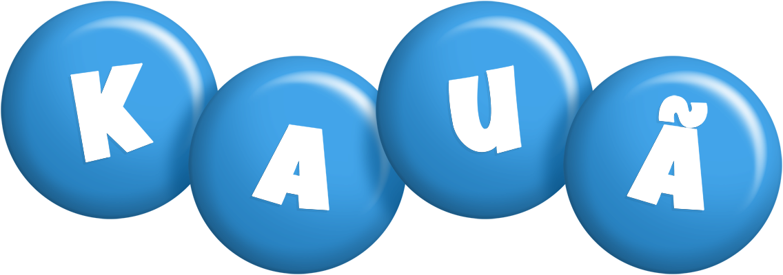 Kauã candy-blue logo