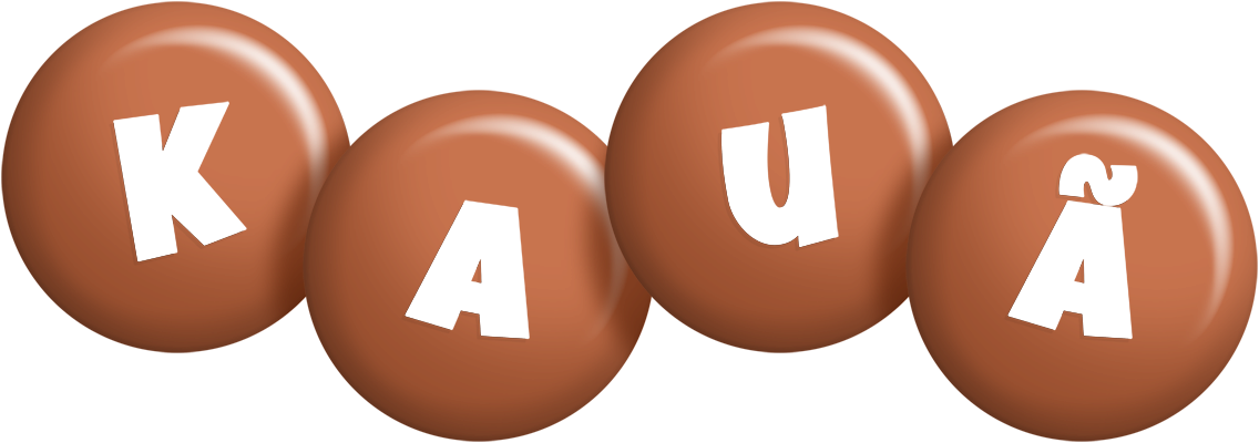 Kauã candy-brown logo
