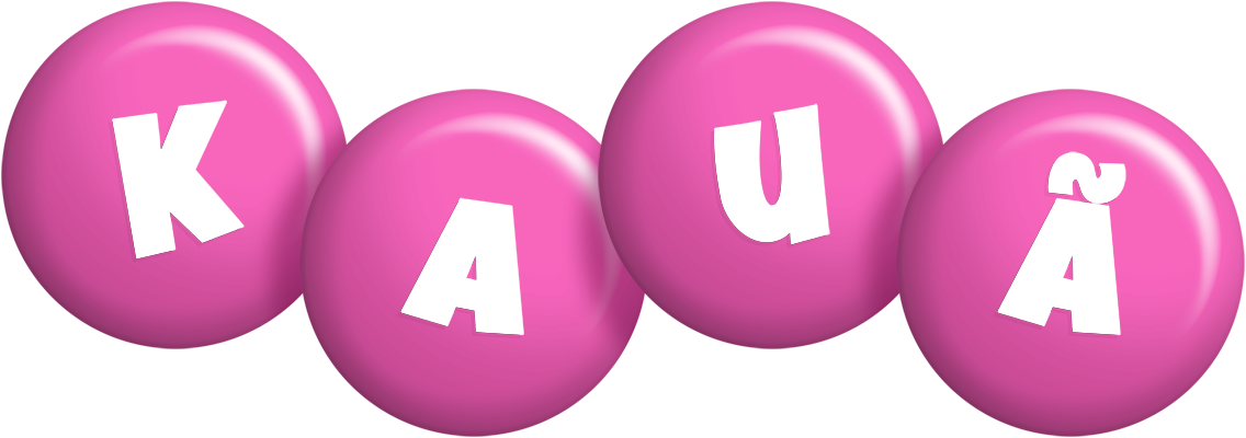 Kauã candy-pink logo