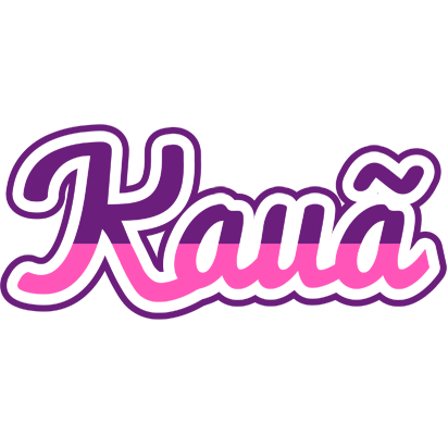 Kauã cheerful logo