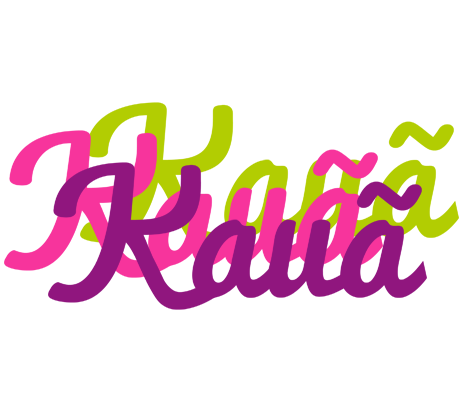 Kauã flowers logo
