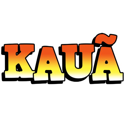 Kauã sunset logo