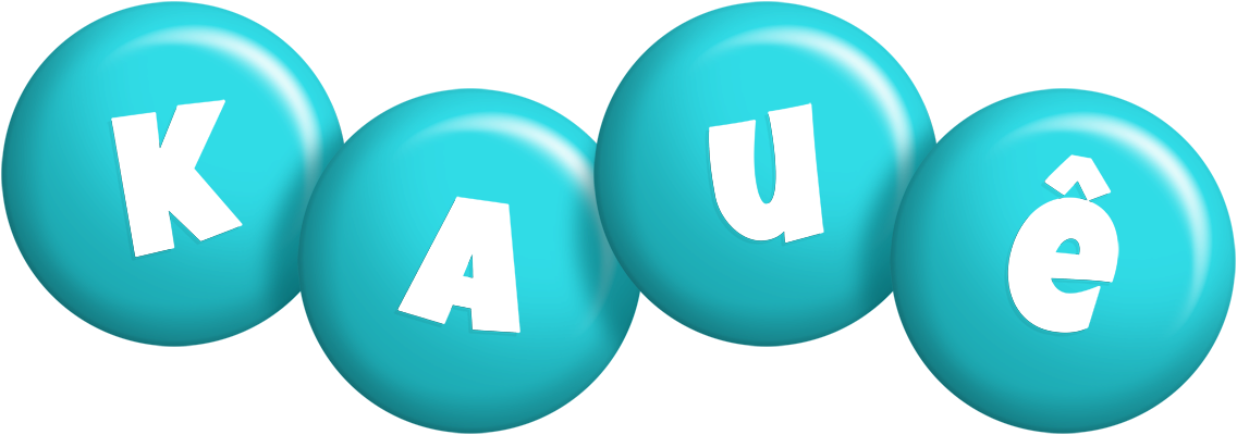 Kauê candy-azur logo