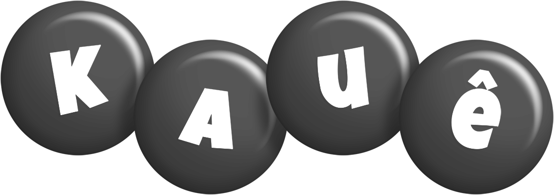 Kauê candy-black logo