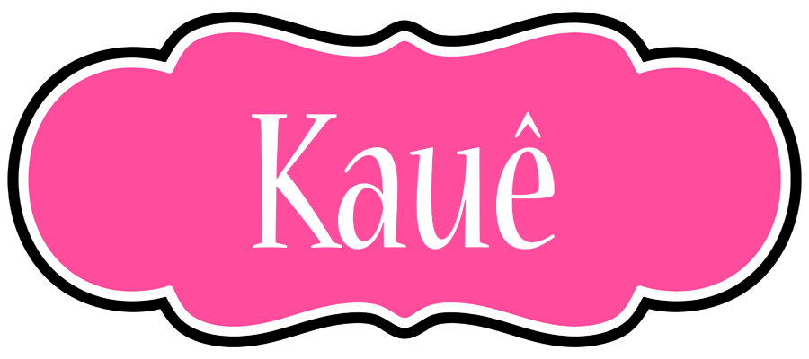 Kauê invitation logo