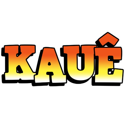Kauê sunset logo