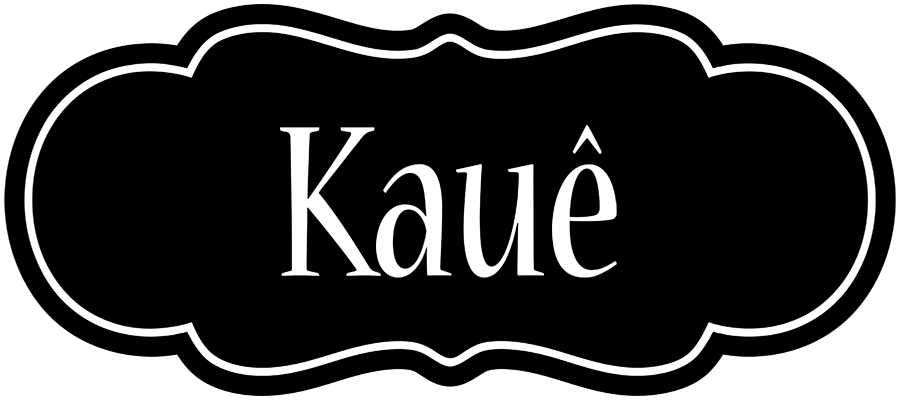 Kauê welcome logo