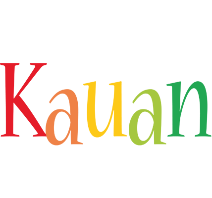 Kauan birthday logo