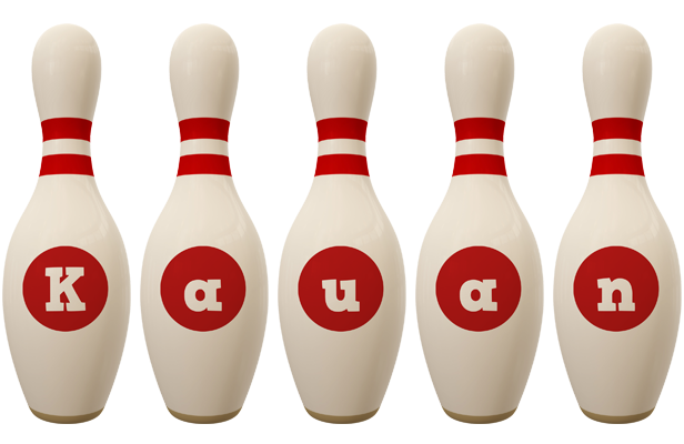 Kauan bowling-pin logo