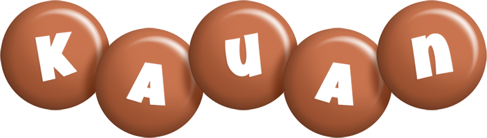 Kauan candy-brown logo