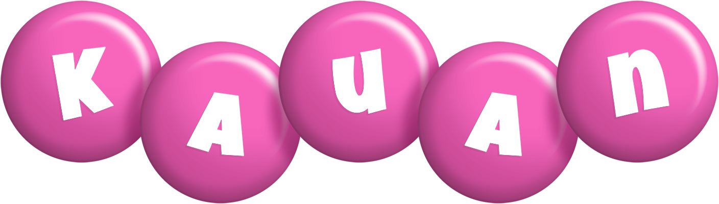 Kauan candy-pink logo