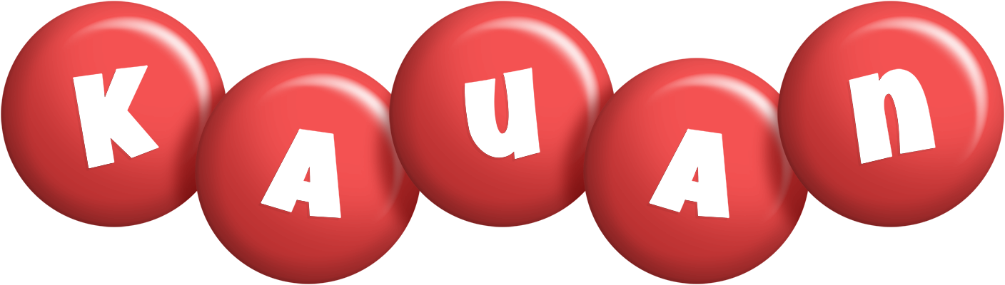 Kauan candy-red logo