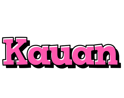 Kauan girlish logo