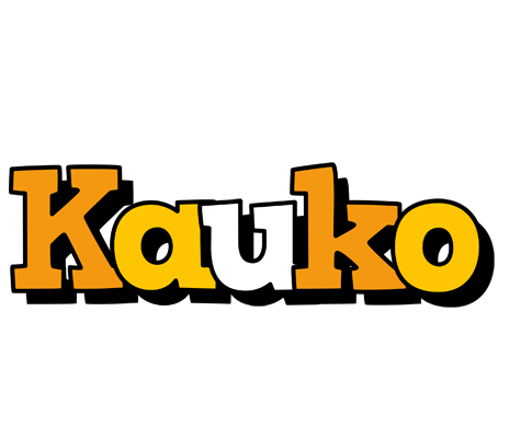 Kauko cartoon logo