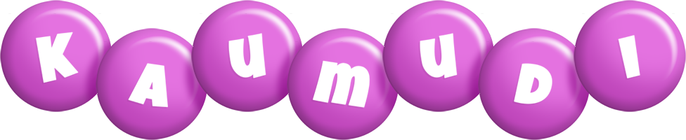 Kaumudi candy-purple logo