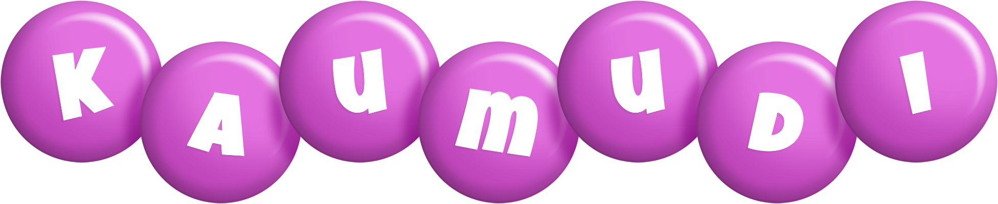 Kaumudi candy-purple logo