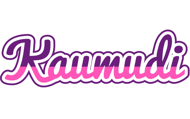 Kaumudi cheerful logo