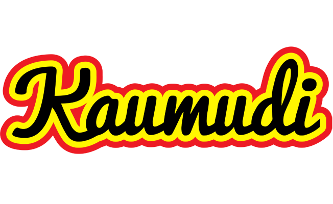 Kaumudi flaming logo