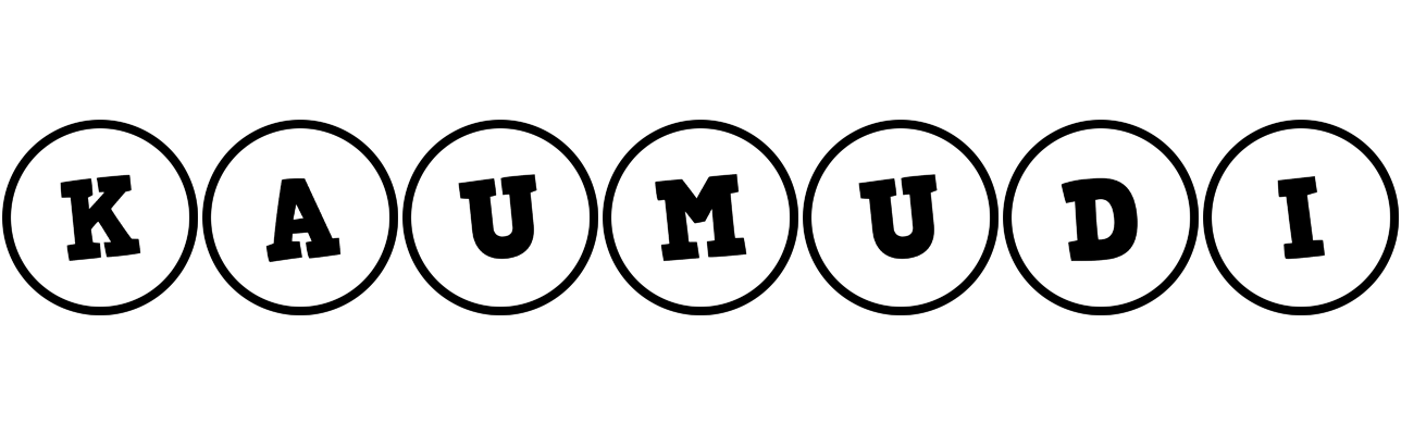 Kaumudi handy logo