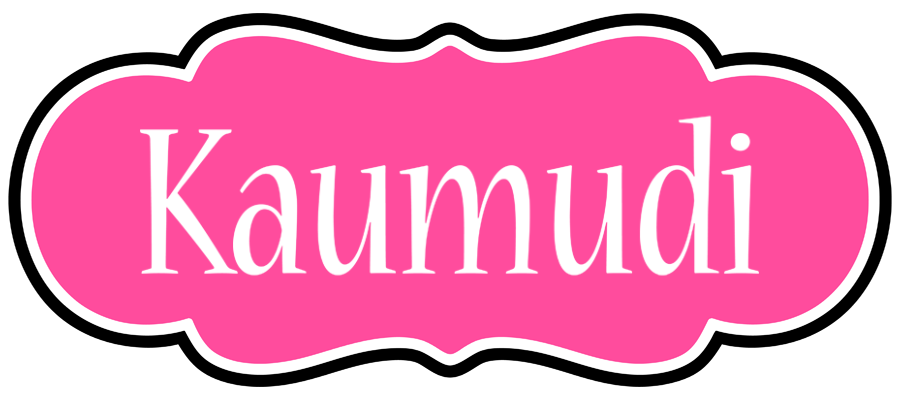 Kaumudi invitation logo